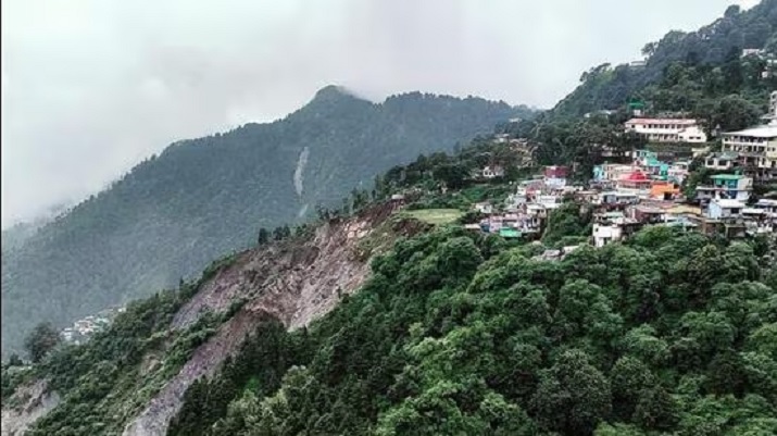 Nainital is facing a huge threat of landslide