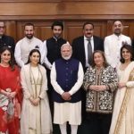 On the 100th birth anniversary of Raj Kapoor the entire family met PM Modi