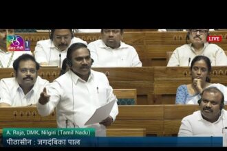 Ruckus in Parliament over DMK MP A Raja's remarks