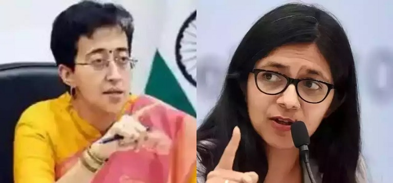 Swati Maliwal cornered CM Atishi