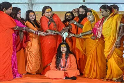 Actress Mamta Kulkarni took sanyas become Mahamandleshwar in Kinnar Akhara