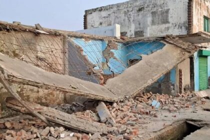 Bulldozers again ran on encroachment in Sambhal