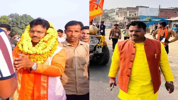 Chandrabhanu Paswan is BJP candidate in Milkipur