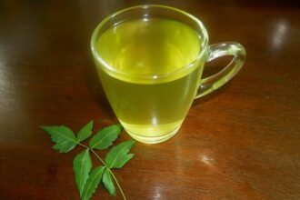 Drink neem ginger tea