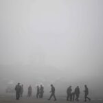 Half of India covered in thick fog