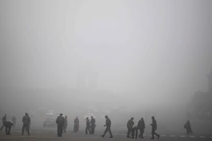 Half of India covered in thick fog