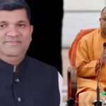 Minister Ashish Patel met CM Yogi