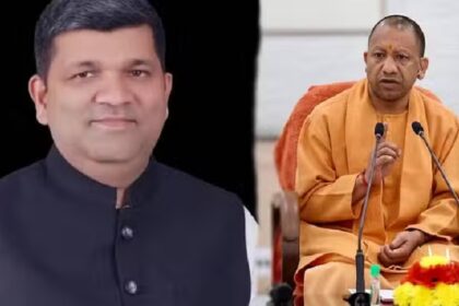 Minister Ashish Patel met CM Yogi