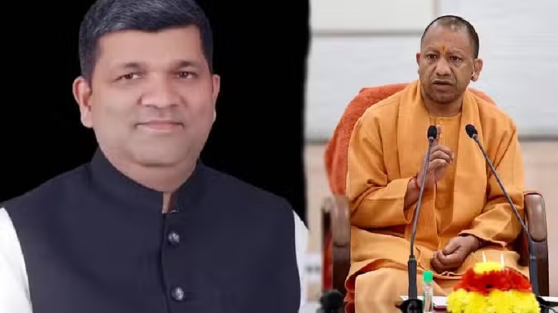 Minister Ashish Patel met CM Yogi