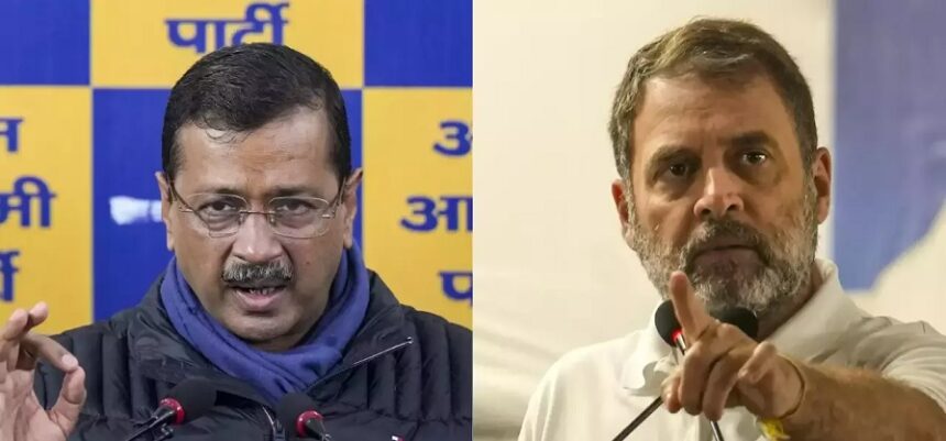 Rahul Gandhi direct attack on Kejriwal