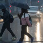 Rain from Lucknow to Agra in UP