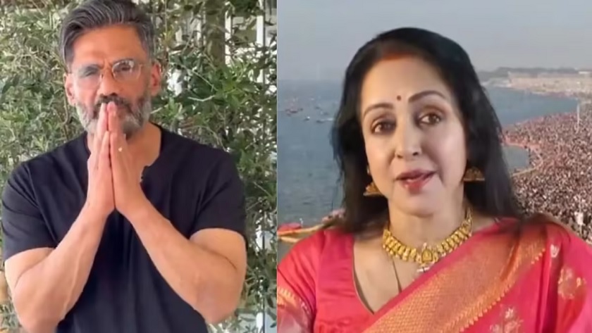 Sunil Shetty and Hema Malini came in support of Sanatan Board