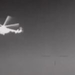 first time a Ukraine drone shot down a Russian helicopter