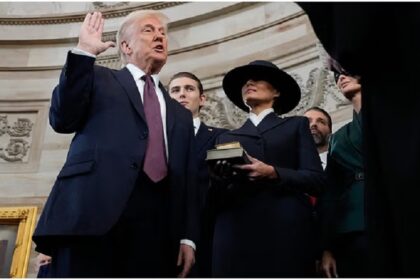 major decisions of Trump after taking oath