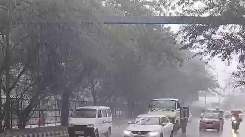 rain in delhi ncr today