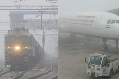 trains and flights also delayed