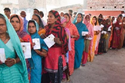 44.4% voting till 1 pm in Milkipur Ayodhya