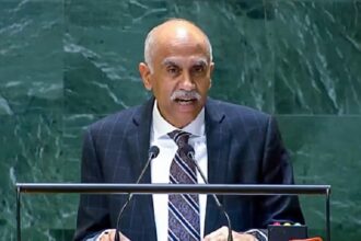 Ambassador of India to the UN Parvathaneni Harish