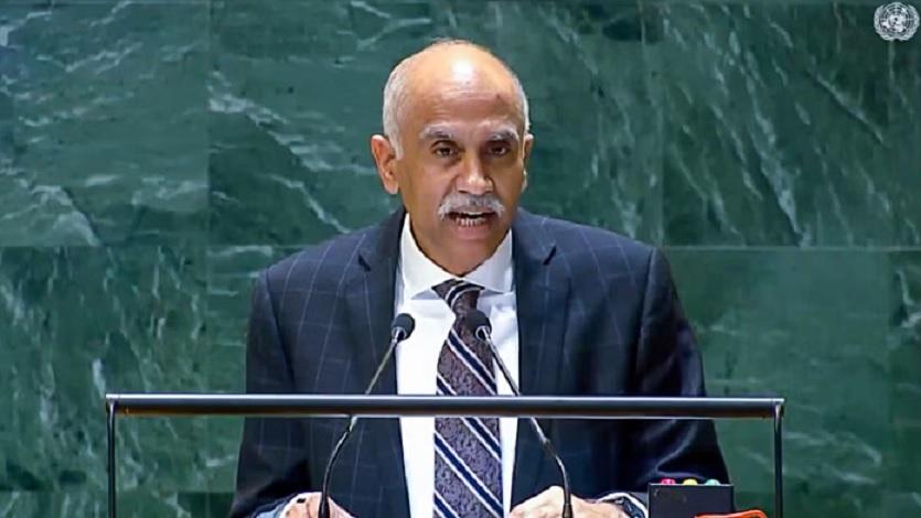 Ambassador of India to the UN Parvathaneni Harish