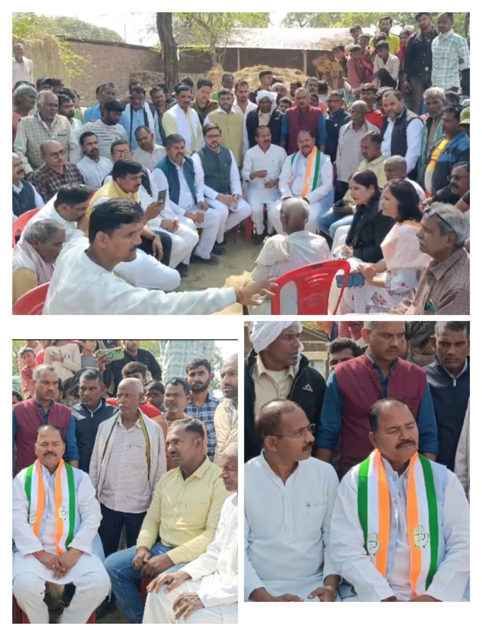 Congress protested against the Raebareli administration's bulldozer action