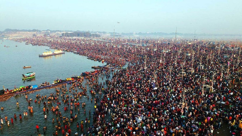 Mahasnaan on Maghi Purnima in Maha Kumbh