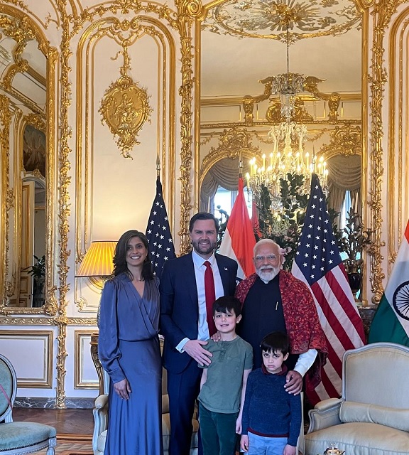 PM Modi attended the birthday of US Vice President's son Vivek