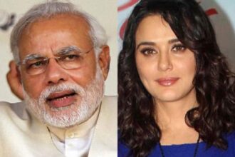 PM modi Preity Zinta