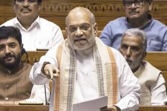 Amit Shah's different style was seen in Lok Sabha