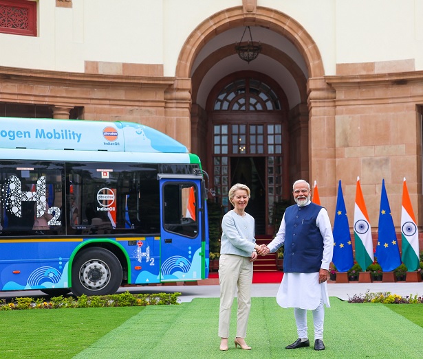 EU chief meeting PM Modi