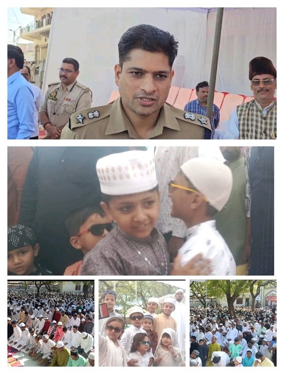 Eid prayers were held peacefully in Raebareli