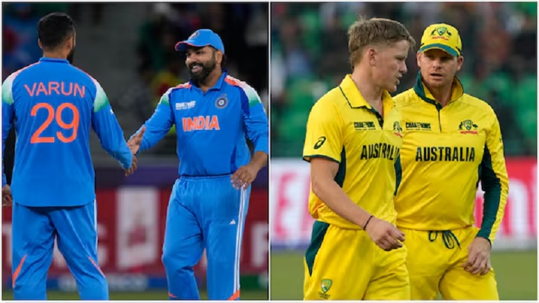 India vs australia in Champions Trophy 2025 semifinals