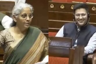 Nirmala Sitharaman praised Raghav Chadha in Parliament