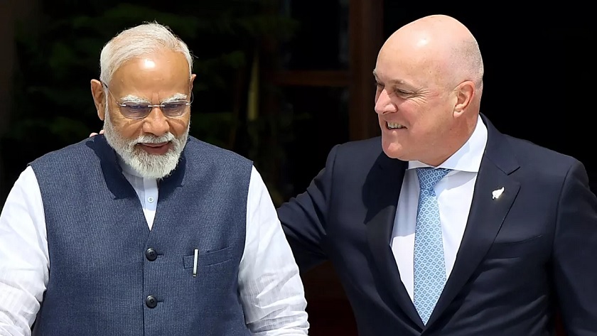 PMs of New Zealand and India