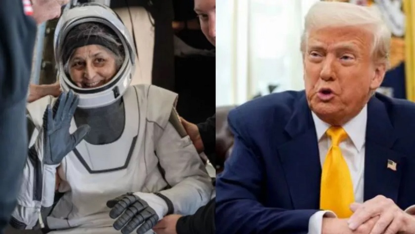 Trump reacts to Sunita Williams' return