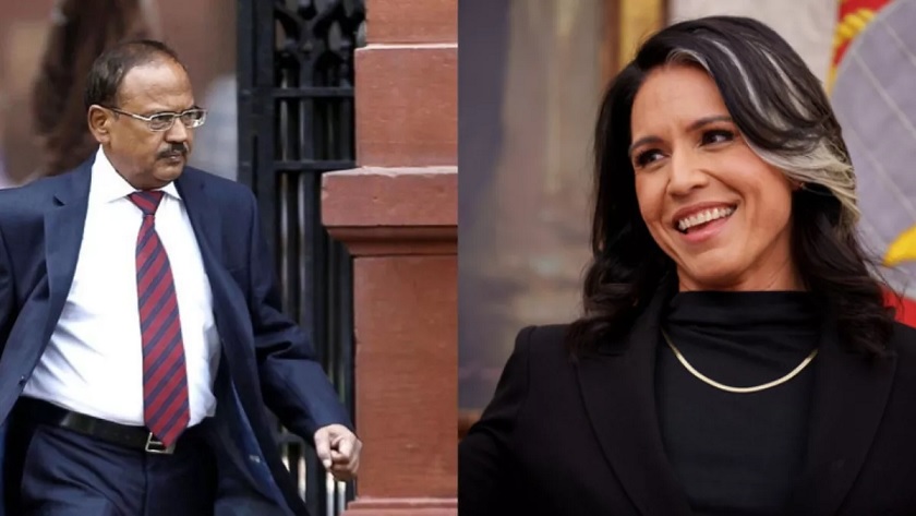 an important meeting between Ajit Doval and Tulsi Gabbard