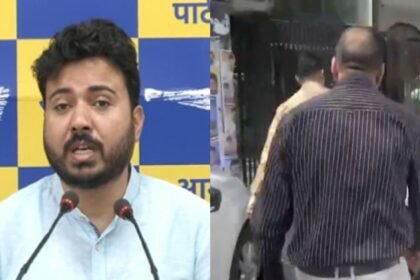 दिल्ली-में-aap-नेता-दुर्गेश-पाठक-के-घर-पर-सीबीआई-की-रेड,-संजय-सिंह-बोले-‘बीजेपी-का-गंदा-खेल-फिर-से-शुर