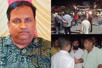 करणी-सेना-के-राष्ट्रीय-उपाध्यक्ष-को-गोलियों-से-भूना,-खेत-में-मिला-शव,-विरोध-में-nh-33-जाम