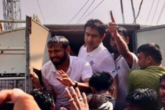 Kanhaiya Kumar detained in Patna