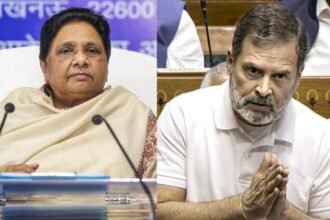Mayawati gets angry at Rahul Gandhi's silence on Waqf Bill