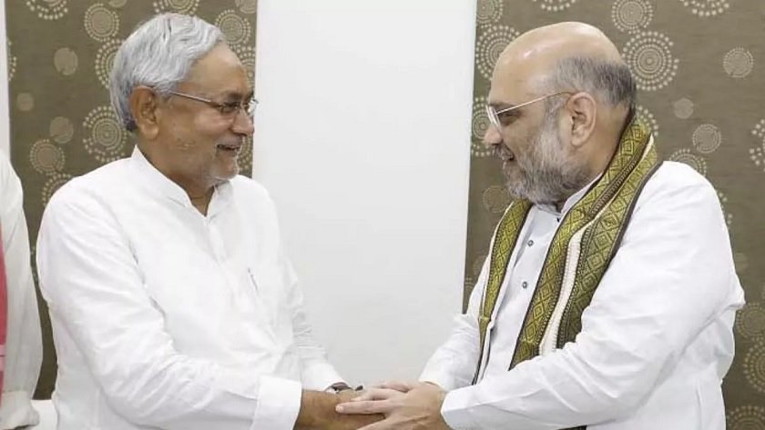 Nitish Kumar Amit Shah