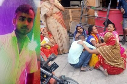 raebareli-news:-बाइक-सवार-पर-पलटा-मौरंग-लदा-ट्रक,-मौके-पर-युवक-की-मौत;-टेंट-का-काम-खत्म-करके-लौट-रहा-था-घर