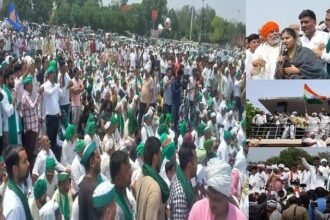 muzaffarnagar-panchayat:-किसान-मजदूर-सम्मान-पंचायत-में-जुटी-भीड़,-गूंजी-ललकार,-एक-आरोपी-पकड़ा,-माफी-मांगी