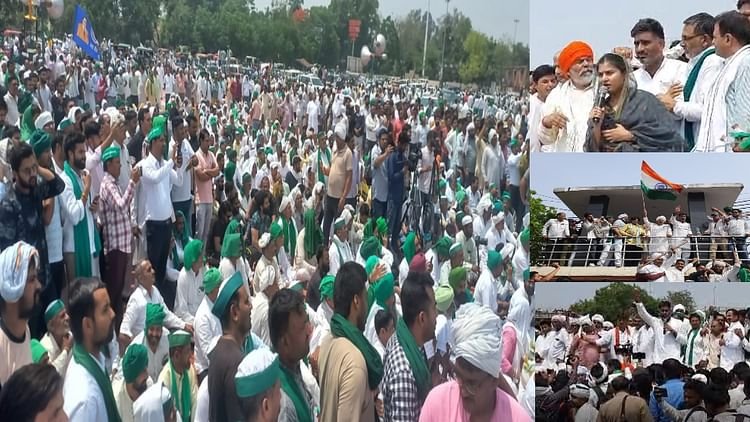muzaffarnagar-panchayat:-किसान-मजदूर-सम्मान-पंचायत-में-जुटी-भीड़,-गूंजी-ललकार,-एक-आरोपी-पकड़ा,-माफी-मांगी
