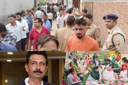 मुरादाबाद:-किसान-का-खाली-प्लॉट-में-फंदे-से-लटका-मिला-शव,-परिजनों-का-हंगामा…-कहा-पड़ोसियों-ने-मारकर