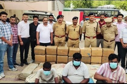 up:-ट्रक-के-खुफिया-केबिन-में-तीन-करोड़-का-माल,-फटी-रह-गईं-पुलिस-की-आंखें…तीन-युवक-हुए-गिरफ्तार