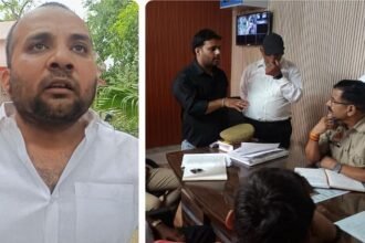 meerut:-बिल्डर-से-मांगी-रंगदारी,-आठ-लाख-रुपये-देने-के-बहाने-बुलाया,-पीटकर-पुलिस-को-सौंपे-दो-बदमाश