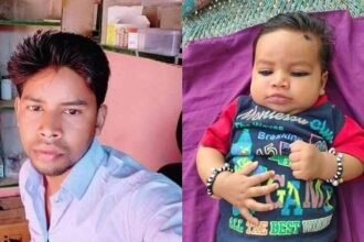 अमरोहा-में-बड़ा-हादसा-:-कैंटर-की-टक्कर-से-पिता-पुत्री-की-मौत,-पत्नी-और-बेटा-घायल;-ननिहाल-जा-रहे-थे-बच्चे