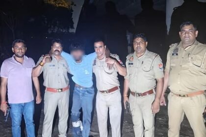 up:-रंगबाजी-में-युवक-को-मारी-गोली,-पुलिस-ने-मुठभेड़-में-किया-गिरफ्तार;-अस्पताल-में-कराया-गया-भर्ती