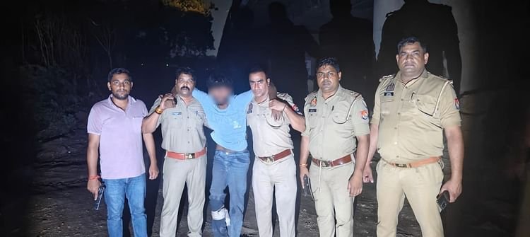 up:-रंगबाजी-में-युवक-को-मारी-गोली,-पुलिस-ने-मुठभेड़-में-किया-गिरफ्तार;-अस्पताल-में-कराया-गया-भर्ती