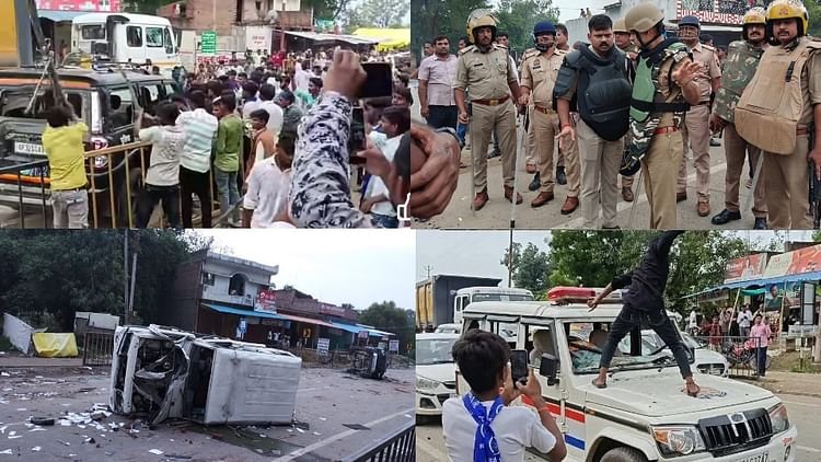 up:-करछना-में-2-घंटे-से-चल-रहा-बवाल-20-मिनट-में-खत्म,-जब-स्थानीय-लोगों-ने-संभाला-मोर्चा-तो-काबू-में-आए-उपद्रवी